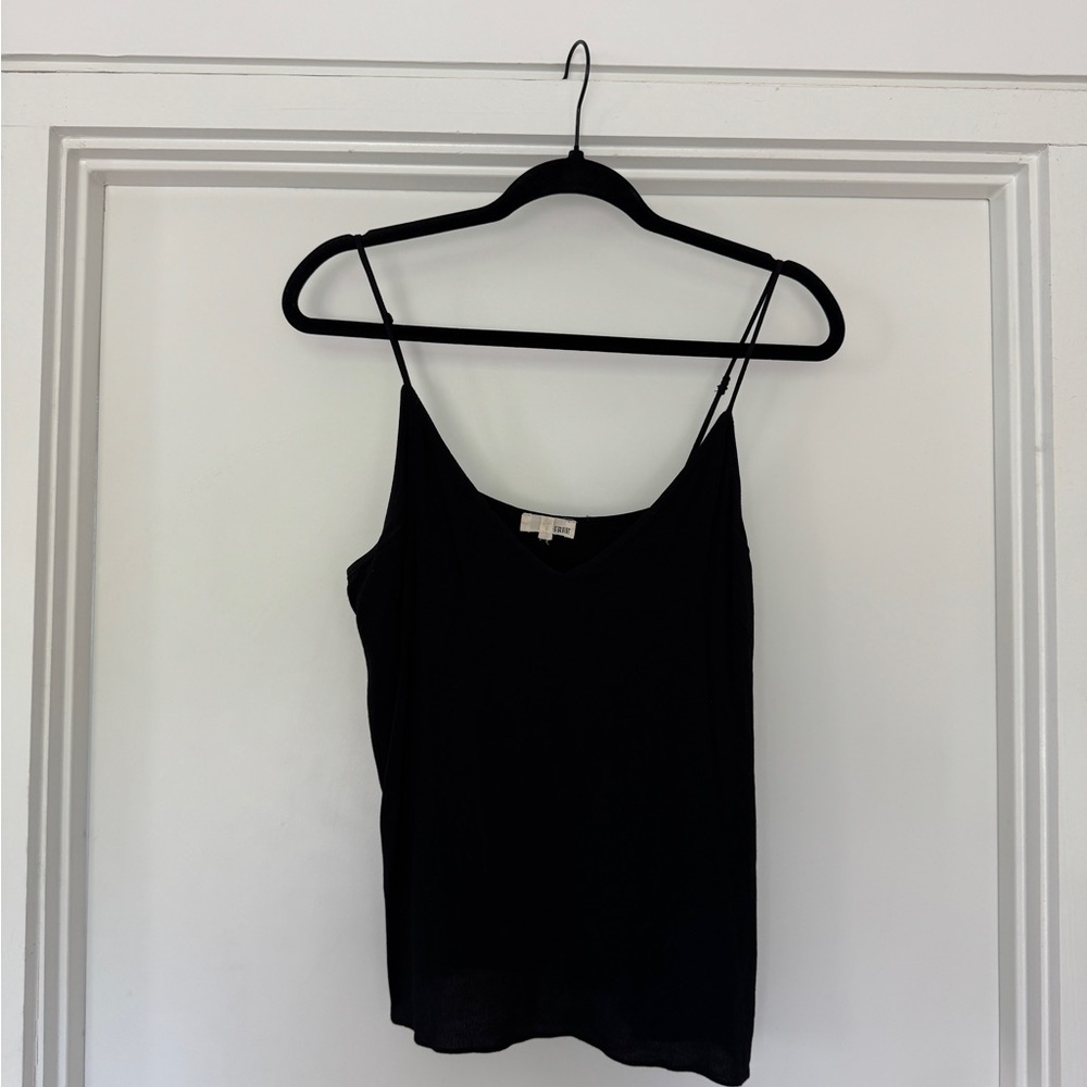 Wilfred Black Fitted Sleeveless Camisole